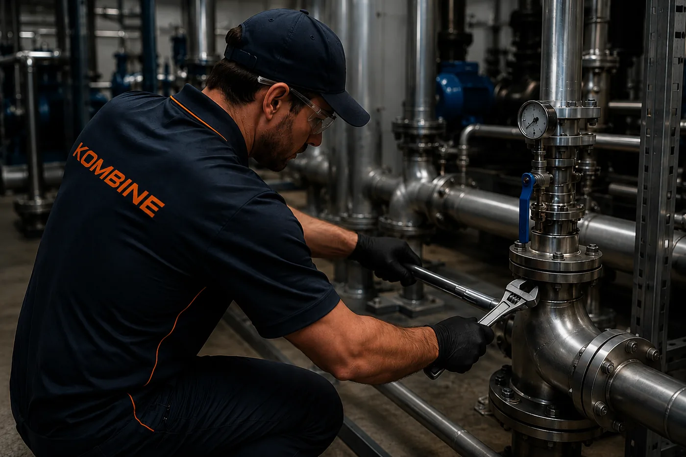 Kombine plumbing service
